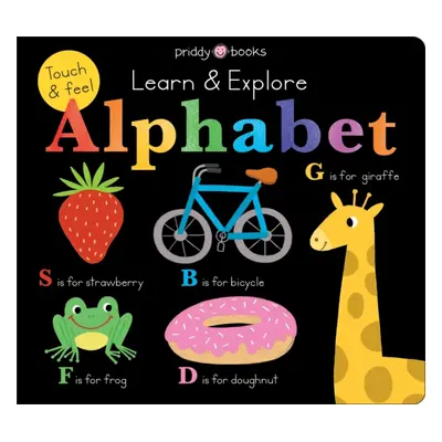 "Learn & Explore: Alphabet" - "" ("Books Priddy")(Board book)