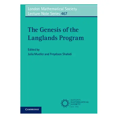 "The Genesis of the Langlands Program" - "" ("Mueller Julia")(Paperback)