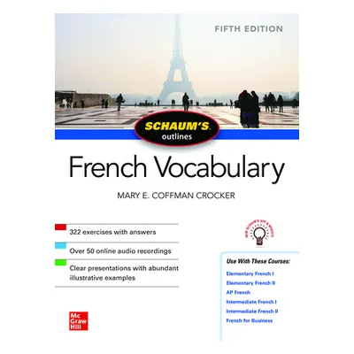 "Schaum's Outline of French Vocabulary, Fifth Edition" - "" ("Crocker Mary")(Paperback)