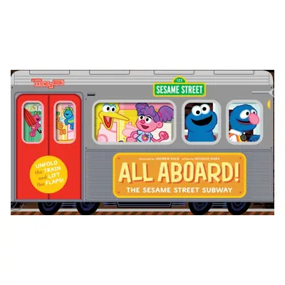 "All Aboard! the Sesame Street Subway (an Abrams Extend-A-Book)" - "" ("Mara Nichole")(Board Boo