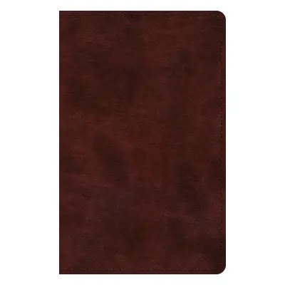 "ESV Large Print Thinline Bible (Trutone, Mahogany)" - "" ("")(Imitation Leather)