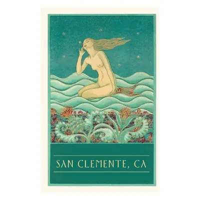 "Vintage Journal Mermaid Listening to Stars, San Clemente" - "" ("Found Image Press")(Paperback)