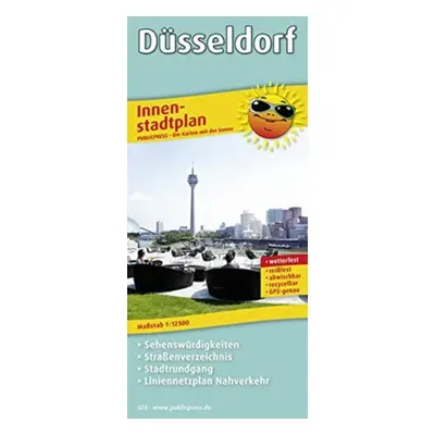 "Dusseldorf" - "" ("")(Sheet map, folded)