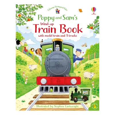 "Poppy and Sam's Wind-up Train Book" - "" ("Amery Heather")(Board book)