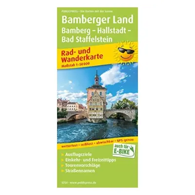 "Bamberger Land, cycling and hiking map 1:50,000" - "" ("")(Sheet map, folded)