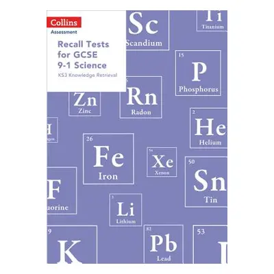 "Recall Tests for GCSE 9-1 Science" - "KS3 Knowledge Retrieval" ("Quinn Emily")(Paperback / soft