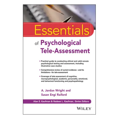 "Essentials of Psychological Tele-Assessment" - "" ("Raiford Susan Engi")(Paperback)