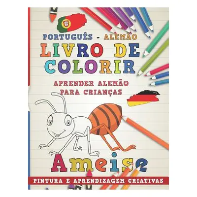 "Livro de Colorir Portugus - Alemo I Aprender Alemo Para Crianas I Pintura E Aprendizagem Criati