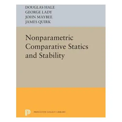 "Nonparametric Comparative Statics and Stability" - "" ("Hale Douglas")(Paperback)