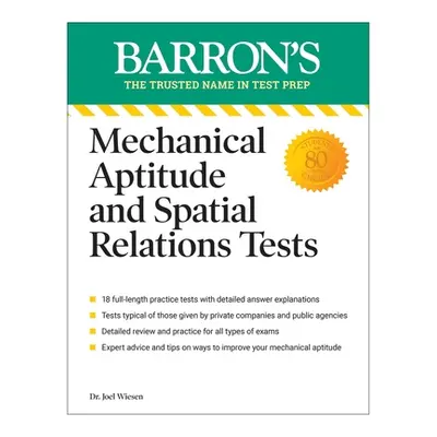 "Mechanical Aptitude and Spatial Relations Tests, Fourth Edition" - "" ("Wiesen Joel")(Paperback