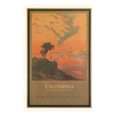 "Vintage Journal Trevel Poster for California" - "" ("Found Image Press")(Paperback)