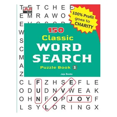 "150 Classic Word Search Puzzle Book" - "" ("Jaja Books")(Paperback)