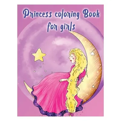 "Princess Coloring Book For Girls" - "" ("Books Deeasy")(Paperback)