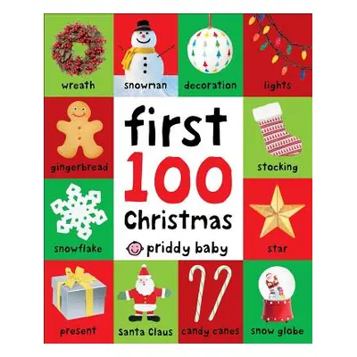 "First 100 Christmas Words" - "" ("Priddy Roger")(Board Books)