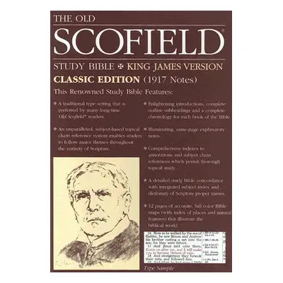 "Old Scofield Study Bible-KJV-Classic" - "" ("Scofield C. I.")(Leather)