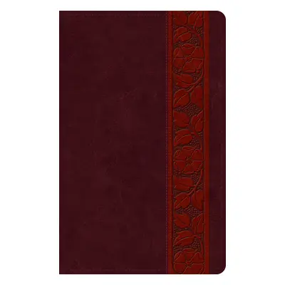 "ESV Large Print Personal Size Bible (Trutone, Mahogany, Trellis Design)" - "" ("")(Imitation Le