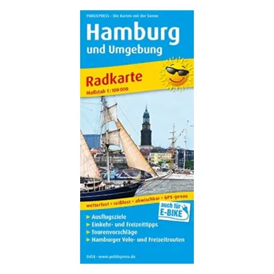 "Hamburg and the surrounding area" - "" ("")(Sheet map)