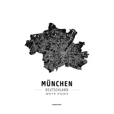 "Munich, design poster, glossy photo paper" - "" ("")(Sheet map, folded)