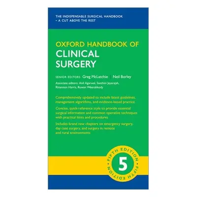 "Oxford Handbook of Clinical Surgery 5e" - "" ("Agarwal Anil")(Paperback)