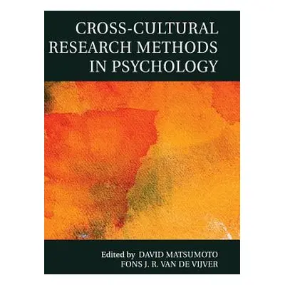 "Cross-Cultural Research Methods in Psychology" - "" ("Matsumoto David")(Pevná vazba)