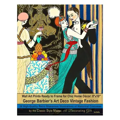 "Wall Art Prints Ready to Frame for Chic Home Dcor: 8''x10'': George Barbier's Art Deco Vintage 