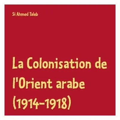 "La Colonisation de l'Orient arabe (1914-1918): Des Accords Sykes-Picot la Dclaration Balfour" 