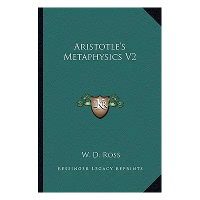 "Aristotle's Metaphysics V2" - "" ("Ross W. D.")(Paperback)