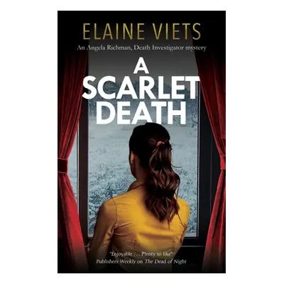 "A Scarlet Death" - "" ("Viets Elaine")(Pevná vazba)