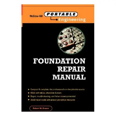 "Foundation Repair Manual" - "" ("Brown Robert Wade")(Paperback)