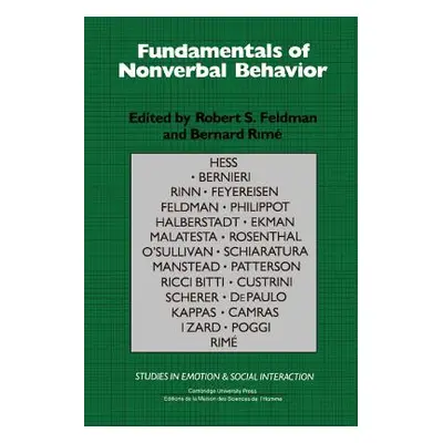 "Fundamentals of Nonverbal Behavior" - "" ("Feldman Robert Stephen")(Paperback)