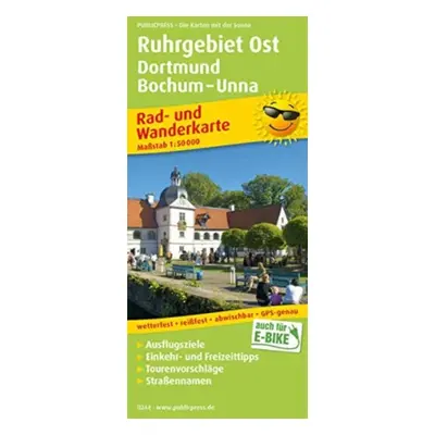 "Ruhr area east - Dortmund - Bochum - Unna, cycling and hiking map 1:50,000" - "" ("")(Sheet map