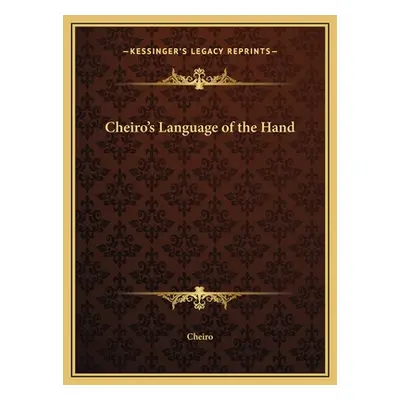 "Cheiro's Language of the Hand" - "" ("Cheiro")(Pevná vazba)