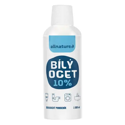 Allnature Bílý ocet 10% 1000 ml - Allnature