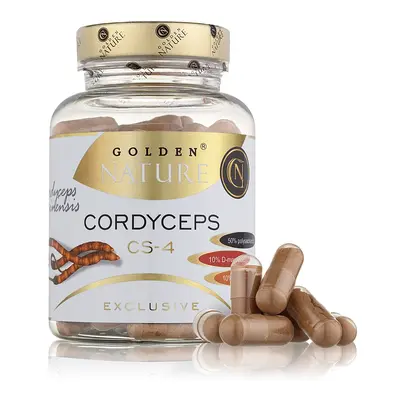 GN Exclusive Cordyceps sinensis CS-4 50% polysacharidů 100 cps. - Golden Nature