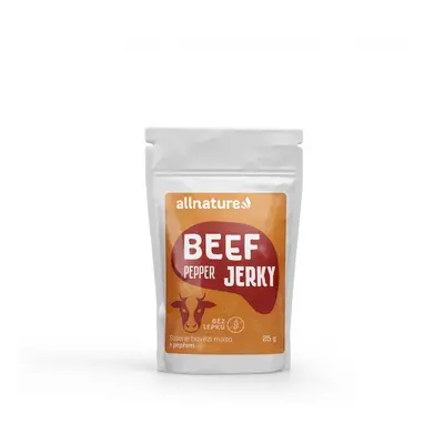 Allnature BEEF Pepper Jerky 25 g - Allnature