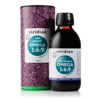 Viridian Omega 3:6:9 Oil 200ml Organic - Viridian