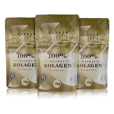 2+1 Golden Nature Hovězí kolagen Bioaktivní (Kolagenní peptidy) 900g - Golden Nature