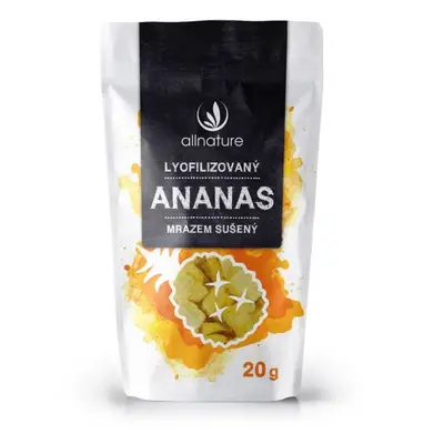 Allnature Ananas sušený mrazem kousky 20 g - Allnature