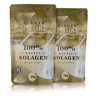 1+1 Golden Nature Hovězí kolagen Bioaktivní (Kolagenní peptidy) 600g - Golden Nature