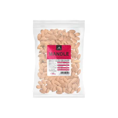 Allnature Mandle jádra 1000 g - Allnature