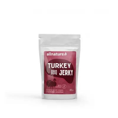 Allnature TURKEY BBQ Jerky 25 g - Allnature