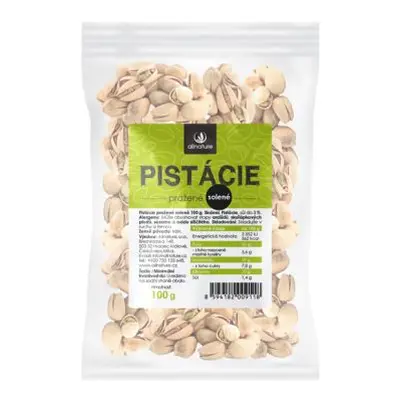 Allnature Pistácie pražené solené 250g - Allnature