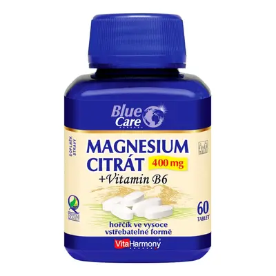 Magnesium citrát 400 mg + Vitamin B6 - 60 tbl. - Vitaharmony