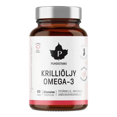 Puhdistamo Super Omega 3 (Krilový olej) 60 kapslí - Puhdistamo