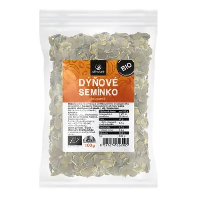 Allnature Dýňové semínko loupané BIO 100 g - Allnature