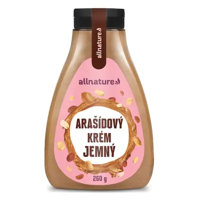 Allnature Arašídový krém jemný 260 g - Allnature