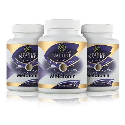 2+1 Golden Nature Melatonin 300 cps. - Golden Nature