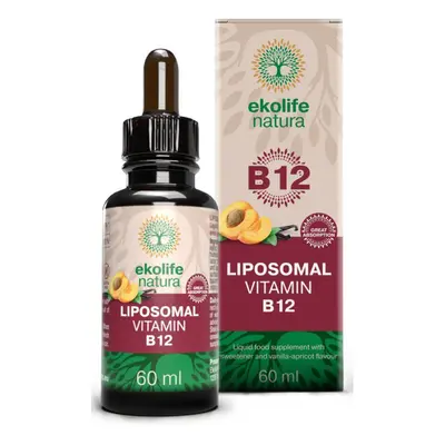 Ekolife natura Liposomal Vitamin B12 60ml (Lipozomální vitamín B12) - Ekolife Natura