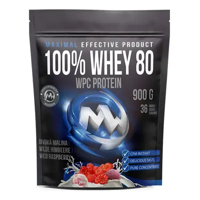 100% MaxxWin WHEY Protein 80 900g (Čokoláda) - MaxxWin