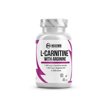 MaxxWin L-CARNITINE Arginine 90 kapslí - MaxxWin